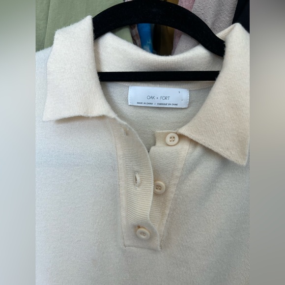 Oak+Fort Cream Knit dress - Picture 5 of 6